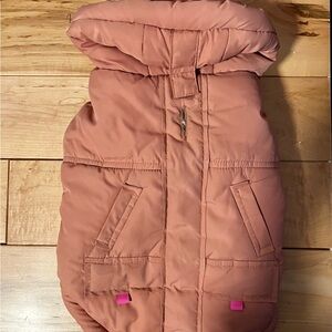 Cozy Pink Dog Jacket
